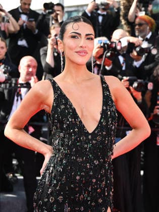 IPA84938957 - Cannes, 79th Cannes Film Festival 2025 - evening 10. Red carpet of La Bola Negra Pictured: Giulia Salemi  Copyright: xManuelexMangiarottix xPoolxPhotoxEventsx07x 84938957