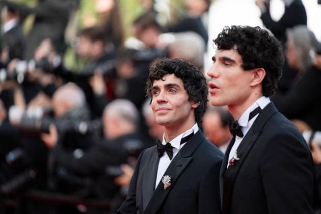 Cannes La Bola Negra Red Carpet EB Javier Calvó and Javier Ambrossi attend the La Bola Negra screening during the 79th annual Cannes Film Festival at Palais des Festivals on May 21, 2026 in Cannes, France. Photo by Eliot Blondet ABACAPRESS.COM Cannes France France  Copyright: xBlondetxEliot ABACAx
