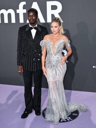 IPA84947555 - Cannes, 79th Cannes Film Festival 2026 - evening 10. amfAR Gala In the photo: Zulay Pogba and Paul Pogba  Copyright: xSimonexComix xPoolxPhotoxEventsx07x 84947555