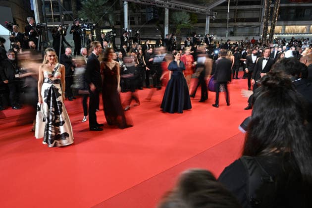 79th Cannes Film Festival: Coward screening CANNES, FRANCE - MAY 21: Guests arrive for the screening of the film Coward at the 79th edition of the Cannes Film Festival in Cannes, France on May 21, 2026. Mustafa Yalcin Anadolu Cannes France. Editorial use only. Please get in touch for any other usage.  Copyright: x2026xAnadoluxMustafaxYalcinx