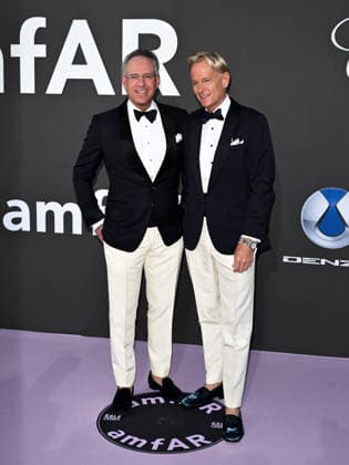 IPA84947824 - Cannes, 79th Cannes Film Festival 2026 - evening 10. amfAR Gala. Pictured: Andrew Saffir and Daniel Benedict  Copyright: xSimonexComix xPoolxPhotoxEventsx07x 84947824