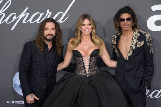 2026 amfAR Gala Cannes - Antibes, France ANTIBES, FRANCE. May 21, 2026: Heidi Klum, Tom Kaulitz & Henry Samuel at the 2026 amfAR Gala Cannes at the 79th Festival de Cannes. Picture: Paul Smith Featureflash Antibes France  Copyright: xPaulxSmithx xFeatureflashx