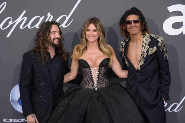 2026 amfAR Gala Cannes - Antibes, France ANTIBES, FRANCE. May 21, 2026: Heidi Klum, Tom Kaulitz & Henry Samuel at the 2026 amfAR Gala Cannes at the 79th Festival de Cannes. Picture: Paul Smith Featureflash Antibes France  Copyright: xPaulxSmithx xFeatureflashx