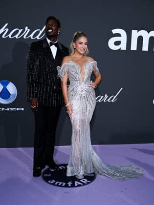 IPA84950077 - Cannes, 79th Cannes Film Festival 2026 - evening 10. amfAR Gala. Pictured: Paul Pogba and Zulay Pogba.  Copyright: xTerenghi Ipa-Agency.netx xPoolxPhotoxEventsx07x 84950077