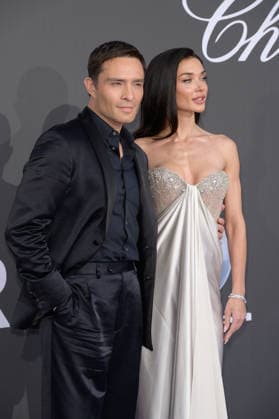 2026 amfAR Gala Cannes - Antibes, France ANTIBES, FRANCE. May 21, 2026: Ed Westwick Maldonado & Amy Jackson at the 2026 amfAR Gala Cannes at the 79th Festival de Cannes. Picture: Paul Smith Featureflash Antibes France  Copyright: xPaulxSmithx xFeatureflashx