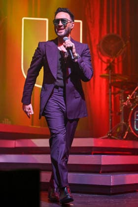 Boy band Blue perform at Bradford Live on their 25th anniversary UK tour Featuring: Antony Costa, Blue Where: Bradford, United Kingdom When: 21 May 2026 Credit: Graham Finney Cover Images EDITORIAL USE ONLY. NOT FOR USE BY NEWSPAPERS BASED IN THE UK. Copyright: xx coverimg55719410