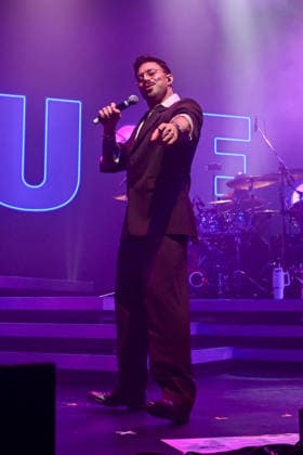 Boy band Blue perform at Bradford Live on their 25th anniversary UK tour Featuring: Duncan James, Blue Where: Bradford, United Kingdom When: 21 May 2026 Credit: Graham Finney Cover Images EDITORIAL USE ONLY. NOT FOR USE BY NEWSPAPERS BASED IN THE UK. Copyright: xx coverimg55719390