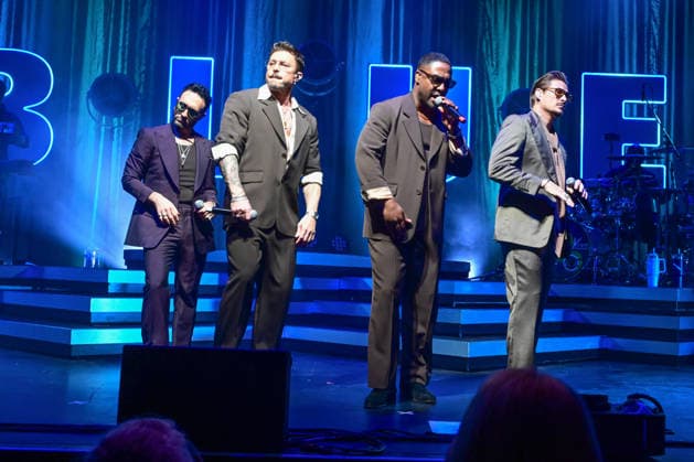 Boy band Blue perform at Bradford Live on their 25th anniversary UK tour Featuring: Antony Costa, Duncan James, Lee Ryan, Simon Solomon Webbe, Blue Where: Bradford, United Kingdom When: 21 May 2026 Credit: Graham Finney Cover Images EDITORIAL USE ONLY. NOT FOR USE BY NEWSPAPERS BASED IN THE UK. Copyright: xx coverimg55719399
