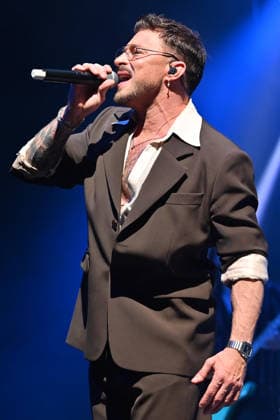 Boy band Blue perform at Bradford Live on their 25th anniversary UK tour Featuring: Duncan James, Blue Where: Bradford, United Kingdom When: 21 May 2026 Credit: Graham Finney Cover Images EDITORIAL USE ONLY. NOT FOR USE BY NEWSPAPERS BASED IN THE UK. Copyright: xx coverimg55719401