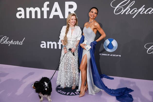 Cannes amfAR Gala Cannes 2026 MP CAP D ANTIBES, FRANCE - MAY 21: Caroline Scheufele, Emma Thynn attends the amfAR Gala Cannes 2026 presented by Chopard at Hotel du Cap-Eden-Roc on May 21, 2026 in Cap d Antibes, France. Photo by Marco Piovanotto Abacapress.com Antibes France  Copyright: xPiovanottoxMarco ABACAx