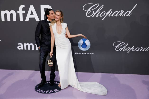 Cannes amfAR Gala Cannes 2026 MP CAP D ANTIBES, FRANCE - MAY 21: Benjamin Larretche, Petra Nemcová attends the amfAR Gala Cannes 2026 presented by Chopard at Hotel du Cap-Eden-Roc on May 21, 2026 in Cap d Antibes, France. Photo by Marco Piovanotto Abacapress.com Antibes France  Copyright: xPiovanottoxMarco ABACAx