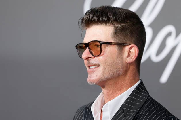 Cannes amfAR Gala Cannes 2026 MP CAP D ANTIBES, FRANCE - MAY 21: Robin Thicke attends the amfAR Gala Cannes 2026 presented by Chopard at Hotel du Cap-Eden-Roc on May 21, 2026 in Cap d Antibes, France. Photo by Marco Piovanotto Abacapress.com Antibes France  Copyright: xPiovanottoxMarco ABACAx