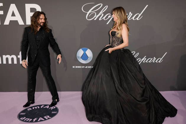 Cannes amfAR Gala Cannes 2026 MP CAP D ANTIBES, FRANCE - MAY 21: Tom Kaulitz, Heidi Klum, Henry Kaulitz attends the amfAR Gala Cannes 2026 presented by Chopard at Hotel du Cap-Eden-Roc on May 21, 2026 in Cap d Antibes, France. Photo by Marco Piovanotto Abacapress.com Antibes France  Copyright: xPiovanottoxMarco ABACAx