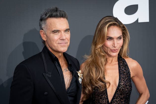 Arrivals at amfAR Gala Cannes 2026 at Hotel du Cap-Eden-Roc, Cap d Antibes, France on 21 May 2026. Robbie Williams and Ayda Field Williams attend the amfAR Gala Cannes 2026 presented by Chopard at Hotel du Cap-Eden-Roc, Cap d Antibes, France on 21 May 2026., Credit:Stefano Costantino TTL Stefano Costantino Avalon France, Cannes  Copyright: xStefanoxCostantinoxTTLx xStefanoxCostantinox xAvalonx 1103447085