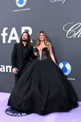 Cannes Amfar 2026 photocall FC Tom Kaulitz and Heidi Klum attends the amfAR Gala Cannes 2026 presented by Chopard at Hotel du Cap-Eden-Roc on May 21, 2026 in Cap d Antibes, France. Photo by Franck Castel ABACAPRESS.COM Cannes  Copyright: xCastelxFranck ABACAx