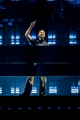 Calvin Harris live at Jelling Festival 2026 Jelling, Denmark. 21st, May 2026. The Scottish musician, DJ and music producer Calvin Harris performs a live show during the Danish music festival Jelling Festival 2026 in Jelling. Denmark, Jelling  Copyright: xGonzalesxPhoto LassexLagonix