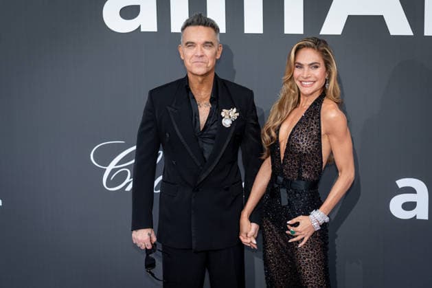 Arrivals at amfAR Gala Cannes 2026 at Hotel du Cap-Eden-Roc, Cap d Antibes, France on 21 May 2026. Robbie Williams and Ayda Field Williams attend the amfAR Gala Cannes 2026 presented by Chopard at Hotel du Cap-Eden-Roc, Cap d Antibes, France on 21 May 2026., Credit:Stefano Costantino TTL Stefano Costantino Avalon France, Cannes  Copyright: xStefanoxCostantinoxTTLx xStefanoxCostantinox xAvalonx 1103447418