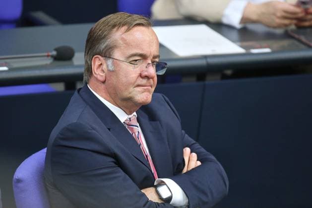 Berlin, Deutschland, 22.05.2026: Deutscher Bundestag: 81. Bundestagssitzung: Bundesminister der Verteidigung Boris Pistorius (SPD) *** Berlin, Germany, 22 05 2026 German Bundestag 81 Bundestag session Federal Minister of Defense Boris Pistorius SPD Copyright: xdtsxNachrichtenagenturx dts_119908