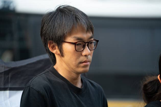 South Korean activists return after Israeli seizure of Gaza aid flotilla SEOUL, SOUTH KOREA - MAY 22: Kim Dong-hyeon, a Korean activist who was captured by Israeli forces while attempting to sail to Gaza on a humanitarian mission, speaks in front of the Israeli embassy in Seoul, South Korea on May 22, 2026. Hwawon Lee Anadolu Seoul South Korea. Editorial use only. Please get in touch for any other usage.  Copyright: x2026xAnadoluxHwawonxLeex