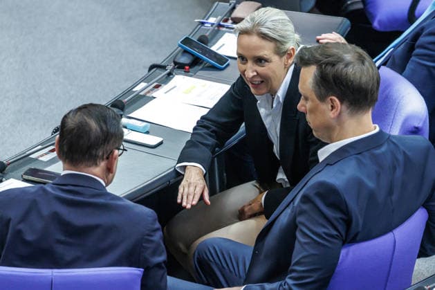 Bundestag Alice Weidel (AfD) im Deutschen Bundestag am 22.05.26 in Berlin. Berlin Berlin Deutschland Bundestag *** Bundestag Alice Weidel AfD in the German Bundestag on 22 05 26 in Berlin Berlin Berlin Germany Bundestag