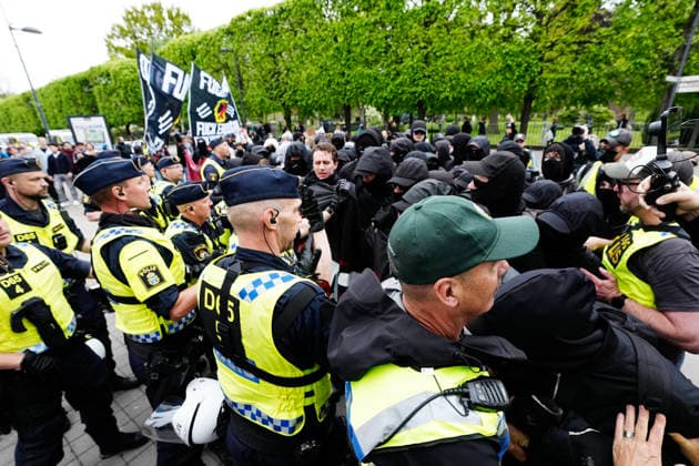Helsingborg, SVERIGE 20260522 Demonstrationer med anledning av NATO:s utrikesministermöte pa Sea U i Helsingborg Helsingborg SVERIGE x9200x *** Helsingborg, SWEDEN 20260522 Demonstrations on the occasion of the NATO Foreign Ministers meeting at Sea U in Helsingborg Helsingborg SWEDEN x9200x  Copyright: xBjörnxLarssonxRosvall TTx NATOS UTRIKESMINISTERMÖTE HELSINGBORG VnHKHMKIezQ