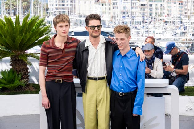 79th Cannes Film Festival Photocall of the movie -Coward- Palais des Festivals - Cannes, France Emmanuel Macchia;Lukas Dhont;Valenitn Campagne 79th Cannes Film Festival Photocall of the movie -Coward- Palais des Festivals - Cannes, France 22nd May 2026 SGPItalia id 134688_123 *Not Exclusive  Copyright: xALFONSOxCATALANO SGPITALIAx