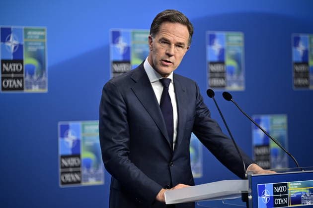 HELSINGBORG , SVERIGE 20260522 Nato:s generalsekreterare Mark Rutte haller en avslutande presskonferens under NATO:s utrikesministermöte pa Sea U i Helsingborg pa fredagen. HELSINGBORG SVERIGE x50090x *** HELSINGBORG , SWEDEN 20260522 NATO Secretary General Mark Rutte will hold a closing press conference during the NATO Foreign Ministers meeting at Sea U in Helsingborg on Friday HELSINGBORG SWEDEN x50090x  Copyright: xJohanxNilsson TTx NATOS UTRIKESMINISTERMÖTE HELSINGBORG vKIdUOy7dmM