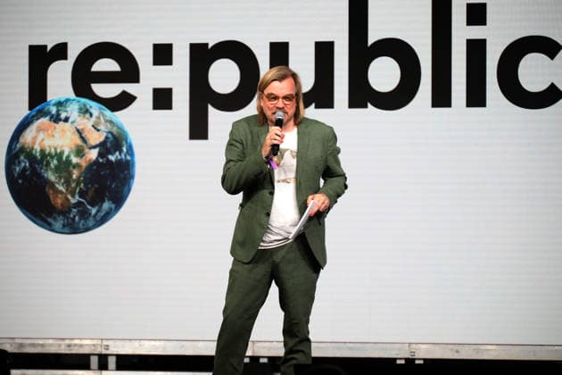 Digital trade fair Republica 2026 in Berlin Berlin, 19 05 2026 Nilz Bokelberg at the Re publica digital trade fair under the motto Never Gonna Give You Up in Berlin Berlin Copyright: xMatthiasxGränzdörferx