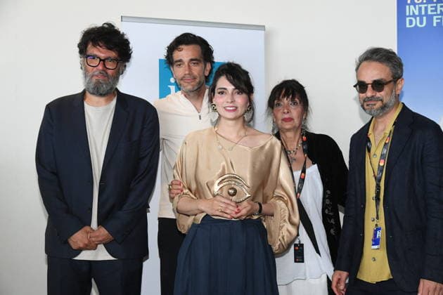 The 11th Golden Eye was awarded to the Iranian film Rehearsals for a revolution by Pegah Ahangarani, on the sidelines of the 79th Cannes International Film Festival, May 22, 2026 The 11th Golden Eye jury was chaired by M Chernov and comprised TJackson, G Pailhas, L Soualem et V Castanet Lionel Urman Bestimage The 11th Golden Eye was awarded to the Iranian film Rehearsals for a revolution by Pegah Ahangarani, on the sidelines of the 79th Cannes International Film Festival, on May 22, 2026 The jury for the 11th edition of The Golden Eye was chaired by M Chernov and composed of T Jackson, G Pailhas, L Soualem and V Castanet Cannes France  Copyright: xLIONELxURMANxx xBESTIMAGExLIONELxURMANxx xBESTIMAGEx