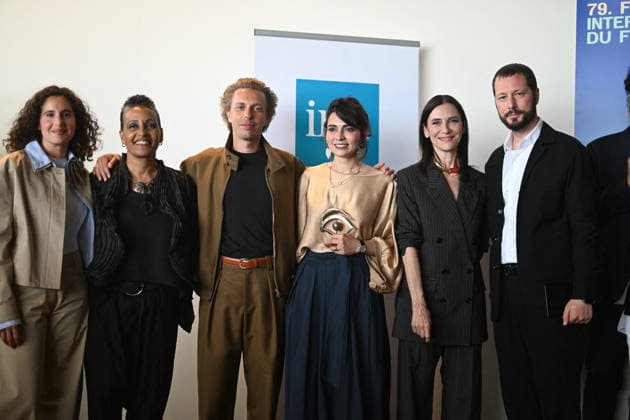 The 11th Golden Eye was awarded to the Iranian film Rehearsals for a revolution by Pegah Ahangarani, on the sidelines of the 79th Cannes International Film Festival, May 22, 2026 The 11th Golden Eye jury was chaired by M Chernov and comprised TJackson, G Pailhas, L Soualem et V Castanet Lionel Urman Bestimage The 11th Golden Eye was awarded to the Iranian film Rehearsals for a revolution by Pegah Ahangarani, on the sidelines of the 79th Cannes International Film Festival, on May 22, 2026 The jury for the 11th edition of The Golden Eye was chaired by M Chernov and composed of T Jackson, G Pailhas, L Soualem and V Castanet Cannes France  Copyright: xLIONELxURMANxx xBESTIMAGExLIONELxURMANxx xBESTIMAGEx