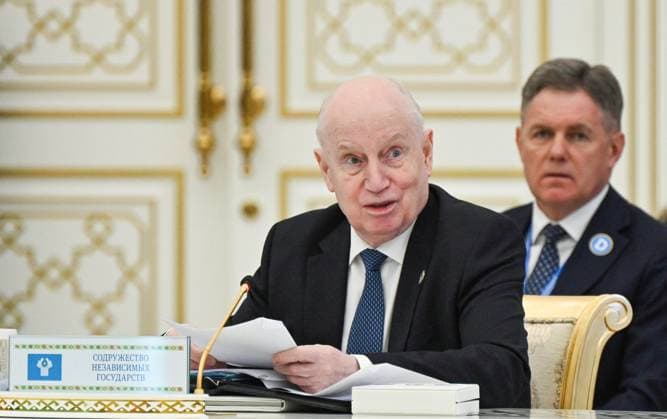 Turkmenistan CIS Government Heads Council 9171514 22.05.2026 CIS Secretary General Sergei Lebedev attends an expanded format meeting of the Commonwealth of Independent States (CIS) Heads of Government Council in Ashgabat, Turkmenistan. Alexander Miridonov Sputnik Ashgabat Turkmenistan  Copyright: xAlexanderxMiridonovx