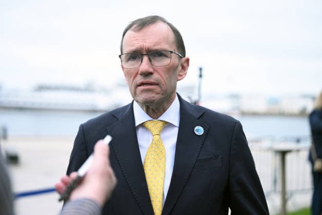 Foreign Minister of Norway, Espen Barth Eide HELSINGBORG, SWEDEN - MAY 22: Foreign Minister of Norway, Espen Barth Eide speaks to press after the NATO Foreign Ministers Meeting in Helsingborg, Sweden on May 22, 2026. Dursun Aydemir Anadolu Helsingborg Sweden. Editorial use only. Please get in touch for any other usage.  Copyright: x2026xAnadoluxDursunxAydemirx