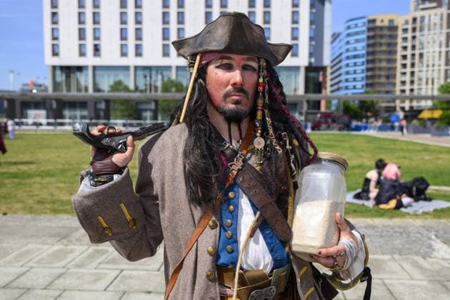MCM Comic Con 2026 in London LONDON, UNITED KINGDOM - MAY 22: A cosplayer attends the MCM Comic Con event held at the Excel Centre in London, United Kingdom on May 22, 2026. Ray Tang Anadolu London United Kingdom. Editorial use only. Please get in touch for any other usage.  Copyright: x2026xAnadoluxRayxTangx