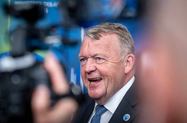 HELSINGBORG, SVERIGE 20260522 Danmarks utrikesminister Lars Lokke Rasmussen haller pressträff efter NATO:s utrikesministermöte pa Sea U i Helsingborg pa fredagen. HELSINGBORG SVERIGE x50090x *** HELSINGBORG, SWEDEN 20260522 Denmarks Foreign Minister Lars Lokke Rasmussen holds a press briefing after the NATO Foreign Ministers meeting at Sea U in Helsingborg on Friday HELSINGBORG SWEDEN x50090x  Copyright: xJohanxNilssonx xTTx NATOS UTRIKESMINISTERMÖTE HELSINGBORG 5WM85QIluqw
