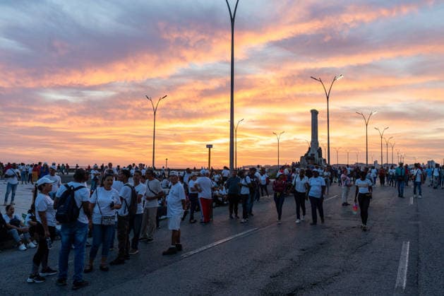 Supporters rally in Havana after U.S. accusations against Raul Castro HAVANA, CUBA - MAY 22: Demonstrators gather to protest the U.S. indictment of former leader Raul Castro, in Havana, Cuba, on May 22, 2026. Raul Castro has been recently accused in the U.S. over Cuba s alleged role in the 1996 Brothers to the Rescue plane shootdown. Magdalena Chodownik Anadolu Havana Cuba. Editorial use only. Please get in touch for any other usage.  Copyright: x2026xAnadoluxMagdalenaxChodownikx