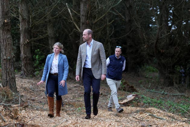 Britain s Prince William visits Isles of Scilly Britain s Prince William, The Duke of Cornwall, arrives to replant a shelterbelt tree to help replace those trees lost to Storm Goretti in January 2026, in St Mary s, Isles of Scilly, Britain, May 22, 2026., Credit:Hannah McKay PA ROTA - B68 Avalon UNITED KINGDOM, ISLES OF SCILLY  Copyright: xHannahxMcKayx xPAxROTAx-xB68x xAvalonx 1104151103