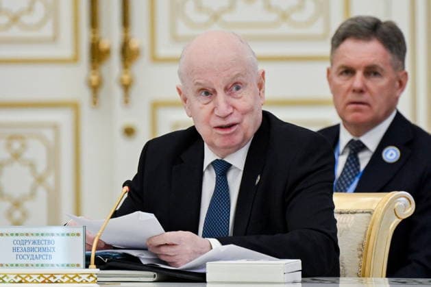 TURKMENISTAN, ASHGABAT - MAY 22, 2026: CIS Secretary General Sergei Lebedev speaks during an expanded meeting of the CIS (Commonwealth of Independent States) Council of the Heads of Government at the Garagum Hotel and Business Centre Ashgabat Turkmenistan  - ZUMAt113 20260522_zaa_t113_342 Copyright: xAlexanderxMiridonovx