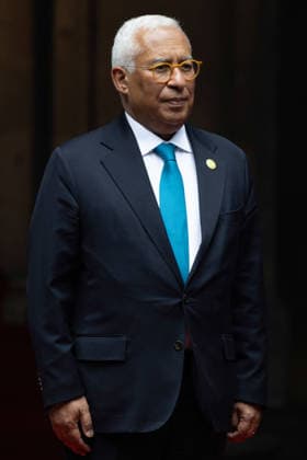May 22, 2026, Mexico City, Mexico: ANTONIO COSTA, President of the European Council, attended a meeting at the National Palace in Mexico City within the framework of the VIII Mexico European Union Summit and the signing of the Modernized Global Agreement between Mexico and the European Union. Mexico City Mexico  - ZUMAl178 20260522_znp_l178_002 Copyright: xCristianxLeyvax
