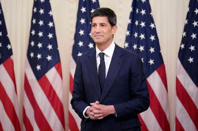 Kevin Warsh, the new Chairman of the Federal Reserve looks on during his swearing-In ceremony as, Chair of the Board of Governors of the Federal Reserve System in the East Room of the White House in Washington, DC, USA, on May 22, 2026. Copyright: xYurixGripasx xPoolxviaxCNPx MediaPunchx