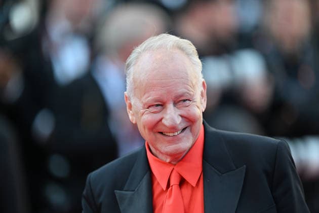 79th Cannes Film Festival: Histoires de la nuit (The Birthday Party) screening CANNES, FRANCE - MAY 22: Member of the jury Swedish actor Stellan Skarsgard arrives for the screening of the film Histoires de la nuit (The Birthday Party) at the 79th edition of the Cannes Film Festival in Cannes, France on May 22, 2026. Mustafa Yalcin Anadolu Cannes France. Editorial use only. Please get in touch for any other usage.  Copyright: x2026xAnadoluxMustafaxYalcinx