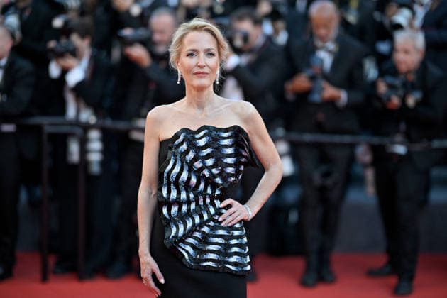 Cannes Screening Histoires De La Nuit JR Gillian Anderson attending the screening of the movie Histoires De La Nuit during the 79th Cannes Film Festival in Cannes, France on May 22, 2026. Photo by Julien Reynaud APS-Medias ABACAPRESS.COM Cannes France  Copyright: xReynaudxJulien APS-Medias ABACAx
