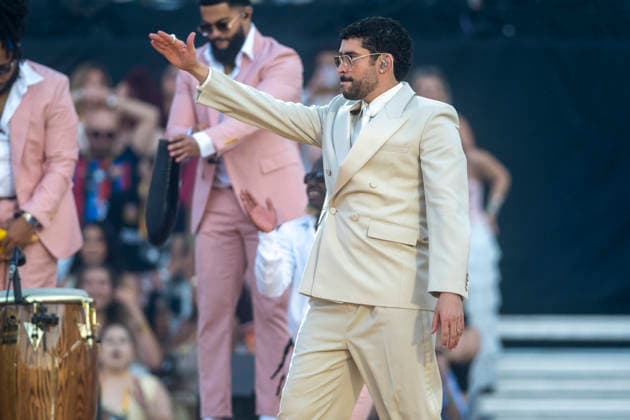 Bad Bunny begins his European tour in Barcelona Singer Bad Bunny during his concert at the Estadi Olímpic Lluís Companys, on May 22, 2026, in Barcelona, Catalonia Spain Bad Bunny performs in Barcelona with two back-to-back concerts as part of his DeBÍ TiRAR MáS FOToS World Tour 22 MAY 2026 CONCERT MUSIC SINGER TOUR Lorena Sopê Barcelona Catalunya Catalunya Catalunya Espana  Copyright: xLorenaxSopÃªnax 7543099