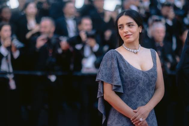 79ème Festival International du Film de Cannes Montée des marches du film Histoires de la nuit 79th International Cannes Film Festival Red Carpet with The Birthday Party movie cast 456657 2026 05 22 Alpes Maritimes Cannes France Herzi, Hafsia  Copyright: xTerencexBaelenx STAR_456657_086