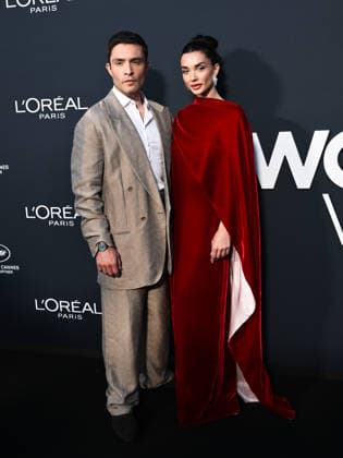 IPA84976867 - Cannes, 79th Cannes Film Festival 2026 - evening 11. L OrÃ al Paris Lights on Women s Worth Award. Pictured. Ed Westwick and Amy Jackson Westwick  Copyright: xSimonexComix xPoolxPhotoxEventsx07x 84976867
