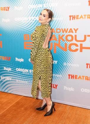 May 22, 2026, Bronx, New York, USA: Jessica Vosk wearing dress by Zadig & Voltaire attends the Theatrely and Original Story Productions of Broadway Breakout Brunch at Ascent Lounge in New York, NY on May 22, 2026. Bronx USA  - ZUMAr339 20260522_znp_r339_033 Copyright: xLevxRadinx