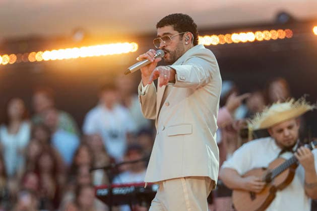 Bad Bunny begins his European tour in Barcelona Singer Bad Bunny during his concert at the Estadi Olímpic Lluís Companys, on May 22, 2026, in Barcelona, Catalonia Spain Bad Bunny performs in Barcelona with two back-to-back concerts as part of his DeBÍ TiRAR MáS FOToS World Tour 22 MAY 2026 CONCERT MUSIC SINGER TOUR Lorena Sopê Barcelona Catalunya Catalunya Catalunya Espana  Copyright: xLorenaxSopÃªnax 7543126
