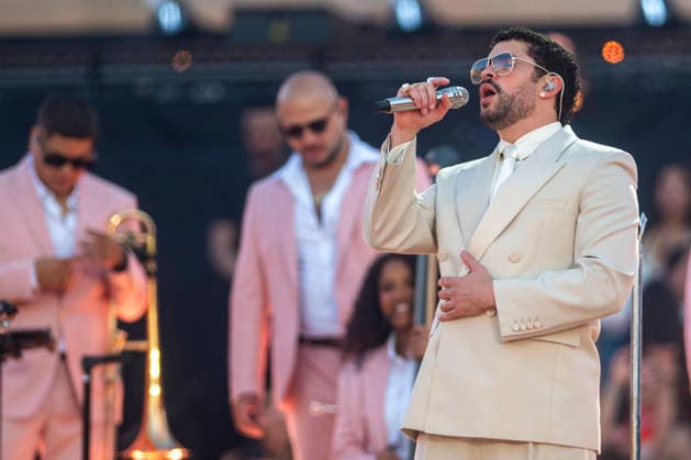 Bad Bunny begins his European tour in Barcelona Singer Bad Bunny during his concert at the Estadi Olímpic Lluís Companys, on May 22, 2026, in Barcelona, Catalonia Spain Bad Bunny performs in Barcelona with two back-to-back concerts as part of his DeBÍ TiRAR MáS FOToS World Tour 22 MAY 2026 CONCERT MUSIC SINGER TOUR Lorena Sopê Barcelona Catalunya Catalunya Catalunya Espana  Copyright: xLorenaxSopÃªnax 7543130