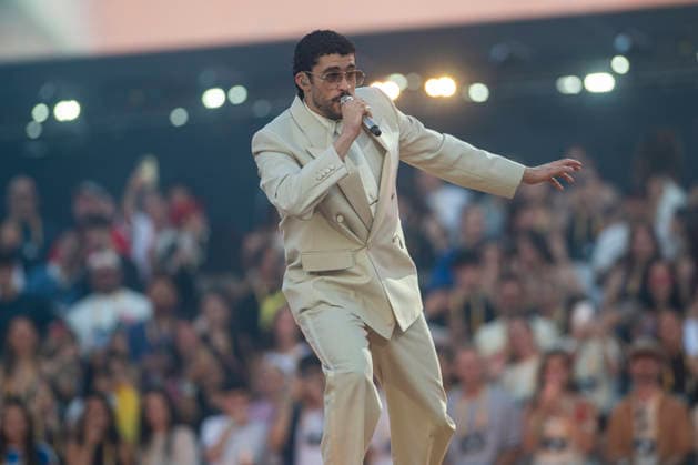 Bad Bunny begins his European tour in Barcelona Singer Bad Bunny during his concert at the Estadi Olímpic Lluís Companys, on May 22, 2026, in Barcelona, Catalonia Spain Bad Bunny performs in Barcelona with two back-to-back concerts as part of his DeBÍ TiRAR MáS FOToS World Tour 22 MAY 2026 CONCERT MUSIC SINGER TOUR Lorena Sopê Barcelona Catalunya Catalunya Catalunya Espana  Copyright: xLorenaxSopÃªnax 7543139