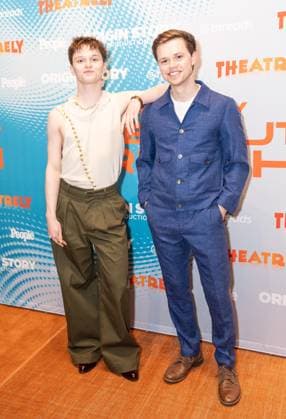 May 22, 2026, Bronx, New York, USA: Aidan Close and Emmet Smith attend the Theatrely and Original Story Productions of Broadway Breakout Brunch at Ascent Lounge in New York, NY on May 22, 2026. Bronx USA  - ZUMAr339 20260522_znp_r339_011 Copyright: xLevxRadinx