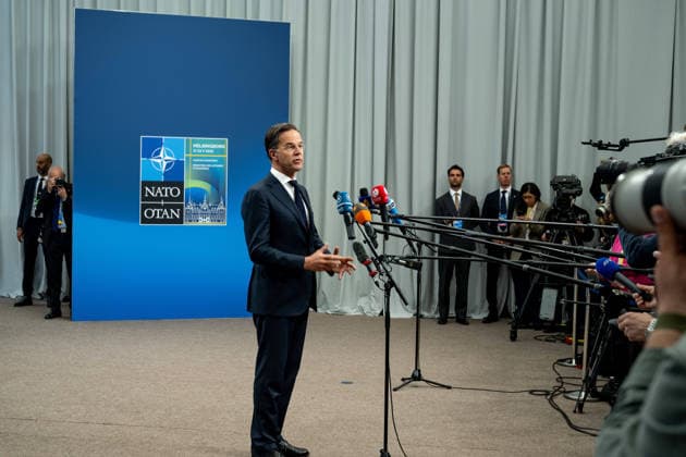 May 22, 2026, Helsingborg, Antwerp, Sweden: The Ministers of Foreign Affairs of the NATO member states gather in Helsingborg, Sweden to prepare the big NATO Summit in Ankara in six weeks. Helsingborg Sweden  - ZUMAr234 20260522_zip_r234_002 Copyright: xBobxReijndersx